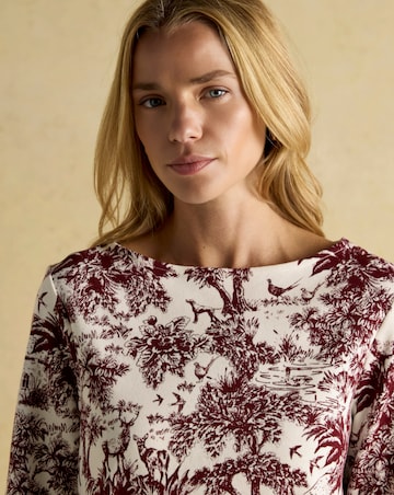 Joules Printed Harbour Top