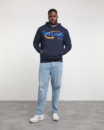 Jack & Jones Black Hooded Sweatshirt