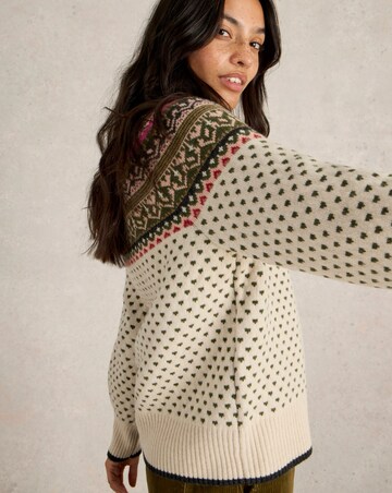 White Stuff Mini Heart Fairisle Jumper