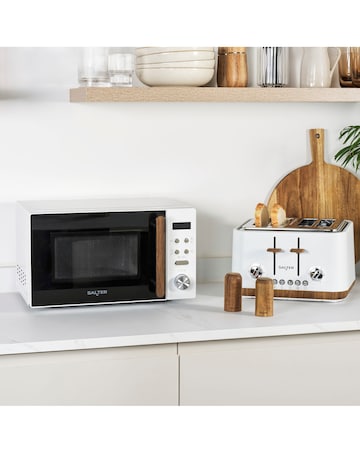 Salter Toronto Kettle, Toaster and Microwave