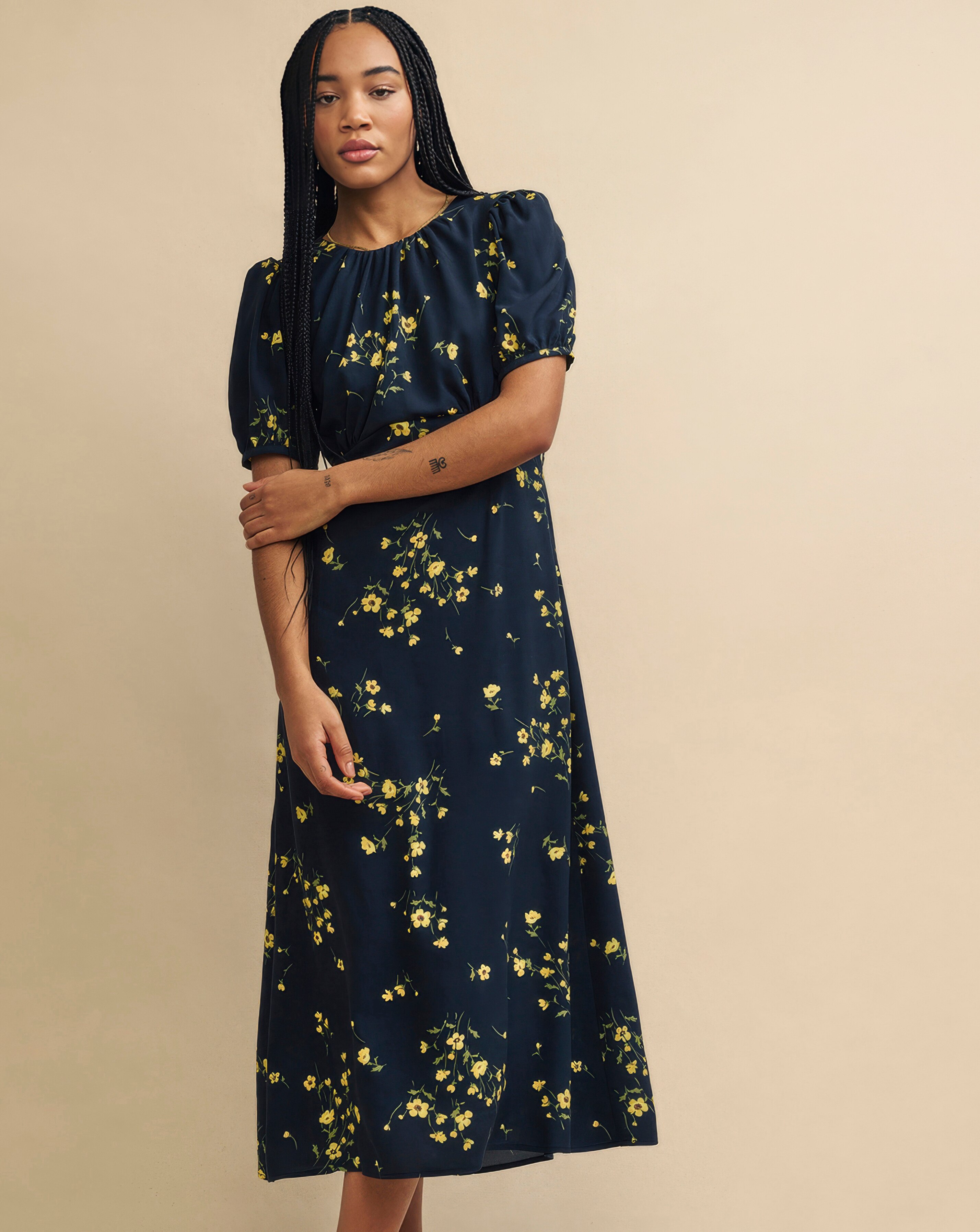 Nobody's Child Clover Midi Dress | JD Williams