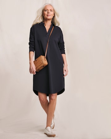 Julipa Pop Over Henley Sweat Dress