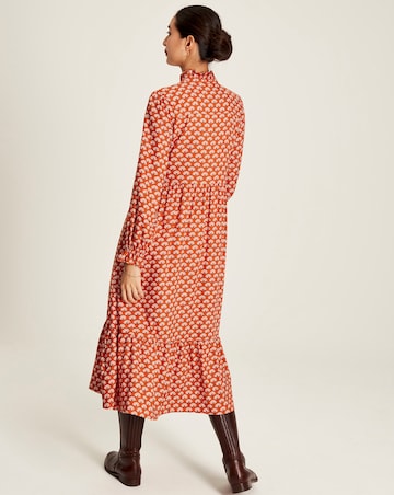Joules Josie Woven Shirt Midi Dress