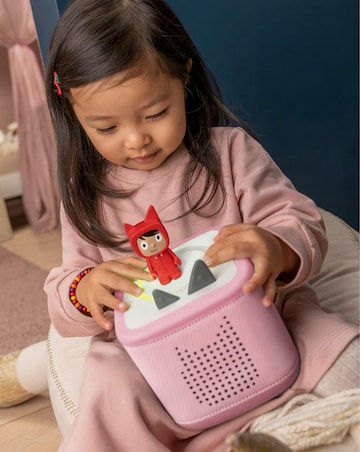 Tonies Toniebox 2 Starter Set with Creative Tonie Rubie - Cloud Pink