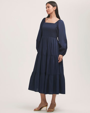 Finery London Balloon Sleeve Dress