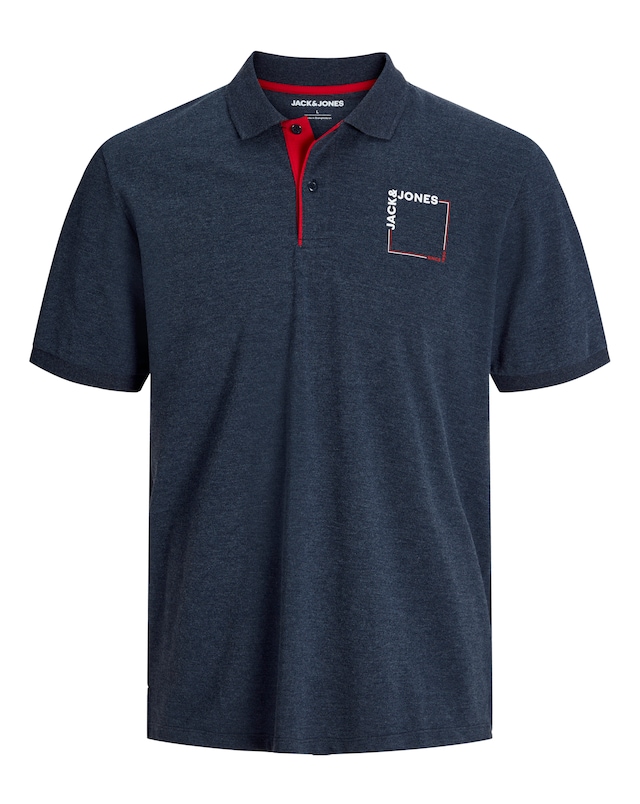 Jack & Jones Verner Logo Polo - Navy