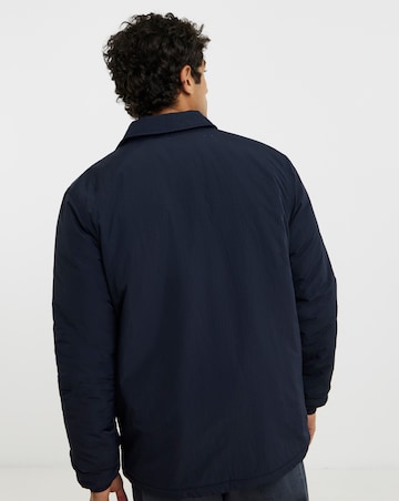 Navy Shower Resistant Lightweight Padded Jacket