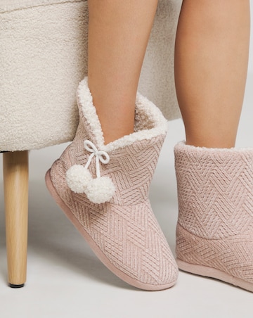 Dory Slipper Boots - Extra Wide Fit (EEE)