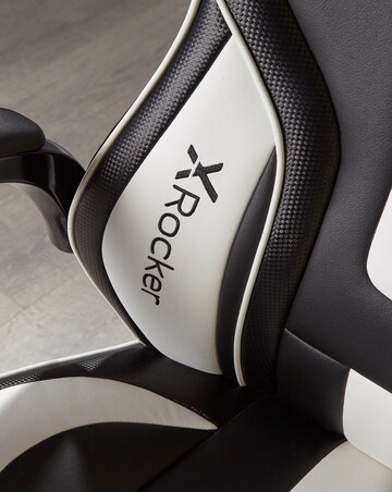 X Rocker Maverick Office Gaming Chair - Black/White