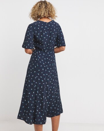 French Connection Cecilia Delphine Midi Dress