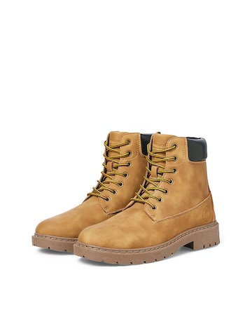 Jack & Jones Ainsworth PU Boots - Tan