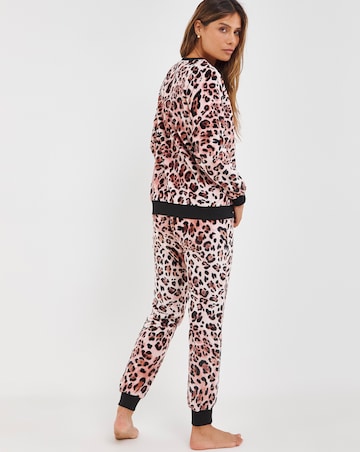 Pretty Secrets Animal Print Fleece Twosie