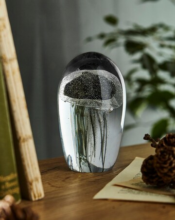 Black Jellyfish Ornament