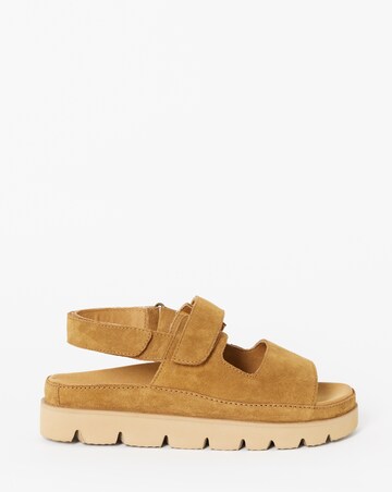 Astra Chunky Suede Sandals - Extra Wide Fit (EEE)