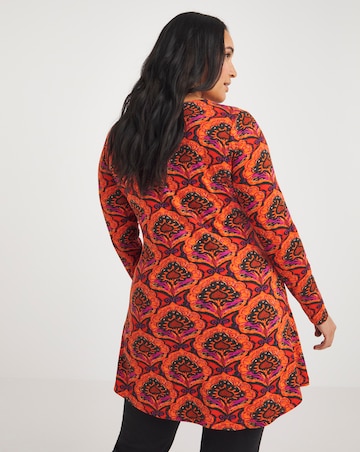 Joe Browns Bold And Beautiful Dipped Hem Longline Jersey Tunic