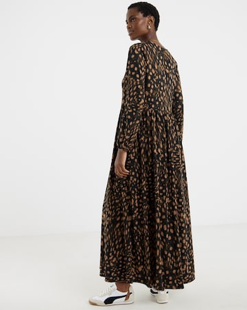 Soft Touch Printed Smock Dress