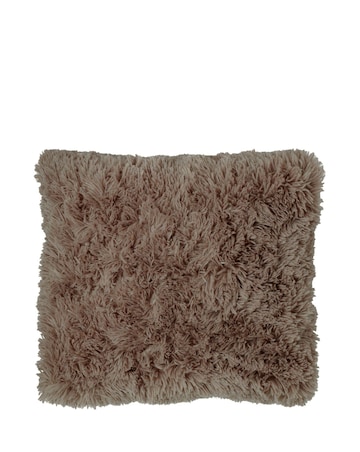 Catherine Lansfield Shaggy Fleece Cushion