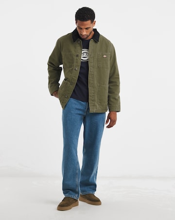 Dickies Chore Lined Canvas Jacket - Military Green