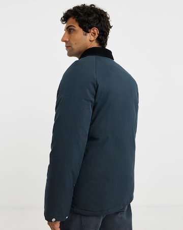 Cord Collar Wadded Jacket