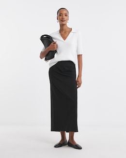 Tailored Pencil Skirt