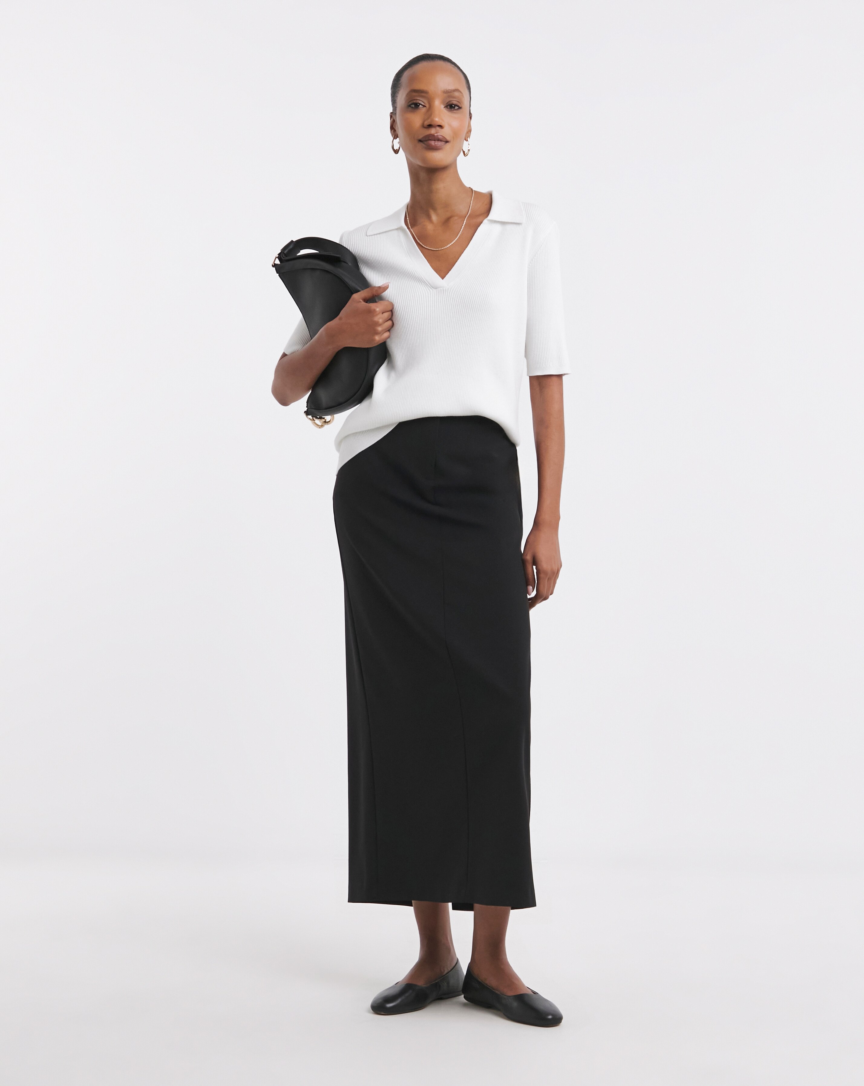 Tailored Pencil Skirt