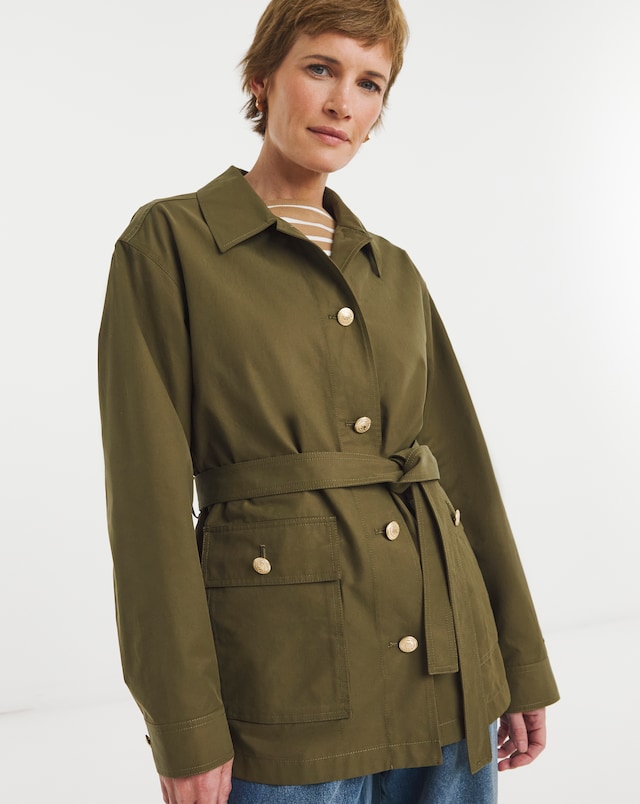 Tommy Hilfiger Cotton Nylon Field Jacket