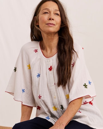 Julipa Cotton Double Cloth Top