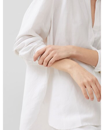 French Connection Birdie Linen Boyfriend Shirt