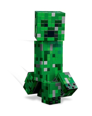 LEGO Minecraft The Creeper Gamer Decor, Action Figure Building Toy 21276