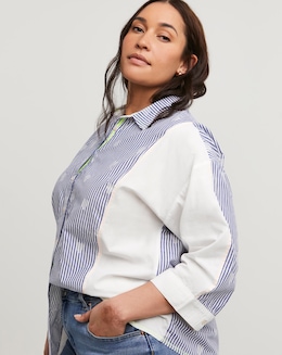 Joe Browns Cotton Statement Stripe Shirt