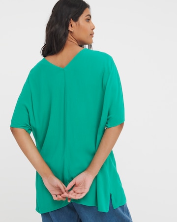 Crinkle Tunic Top