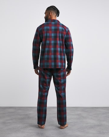 Check Fleece Pyjama Set