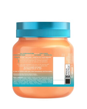 L'Oreal Elvive Dream Lengths 3-in-1 Curls Hydration Mask, for wavy to curly hair