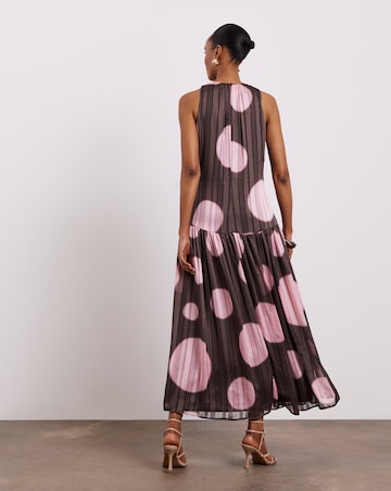 Joanna Hope Halter Neck Maxi Dress