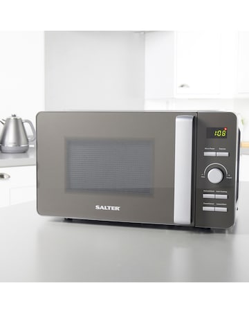 Salter Cosmos Bundle - 1.7L Kettle, 2 Slice Toaster, 20L Digital Microwave