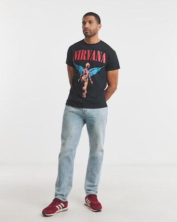 Nirvana Graphic Band T-Shirt - Black