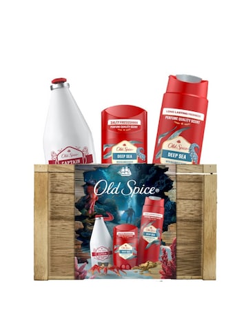 Old Spice 3 piece Treasure Chest Grooming Set
