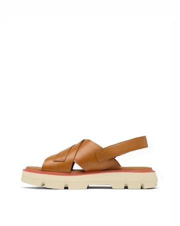 Sorel Leather Rein Crisscross Sandal
