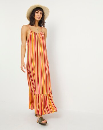 Striped Cami Smock Dress