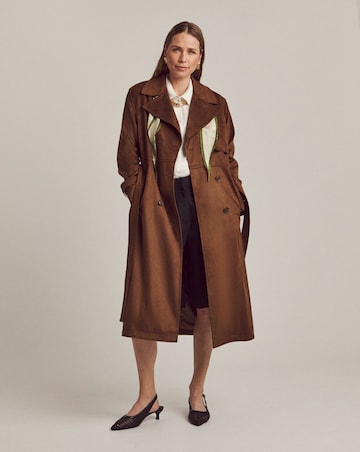 Anthology Suedette Trench Coat