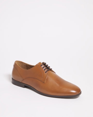 Formal Leather Derby Wide