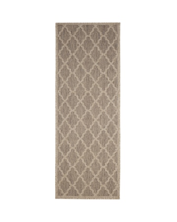 Trellis Gel Flatweave Runner