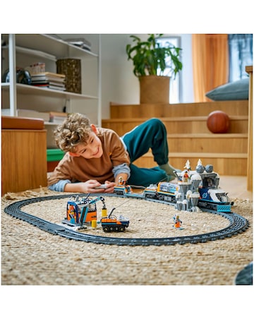 LEGO City Explorers' Arctic Polar Express Train Set for Fans of STEM Toys 60470
