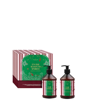 The Gift Label It's The Season To Sparkle Hand & Body Gift Set
