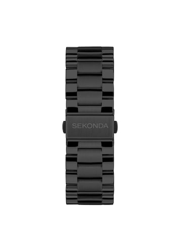 Sekonda Active Plus Smart Watch - Black Alloy Case & Stainless Steel Bracelet