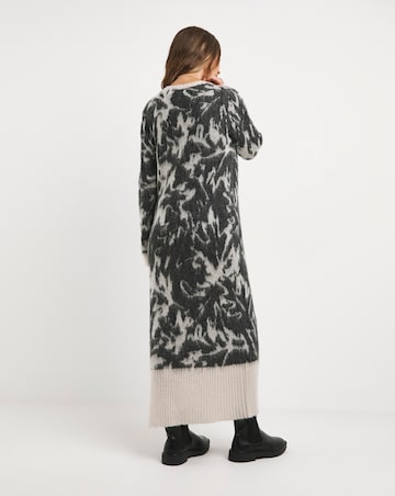 Religion Brushed Yarn Reverse Dress