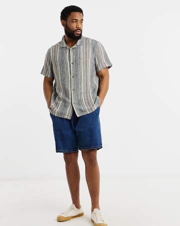 Textured Stripe Shirt