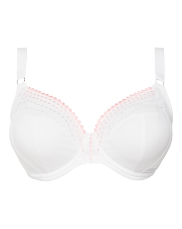 Elomi Matilda Plunge Wired Bra White