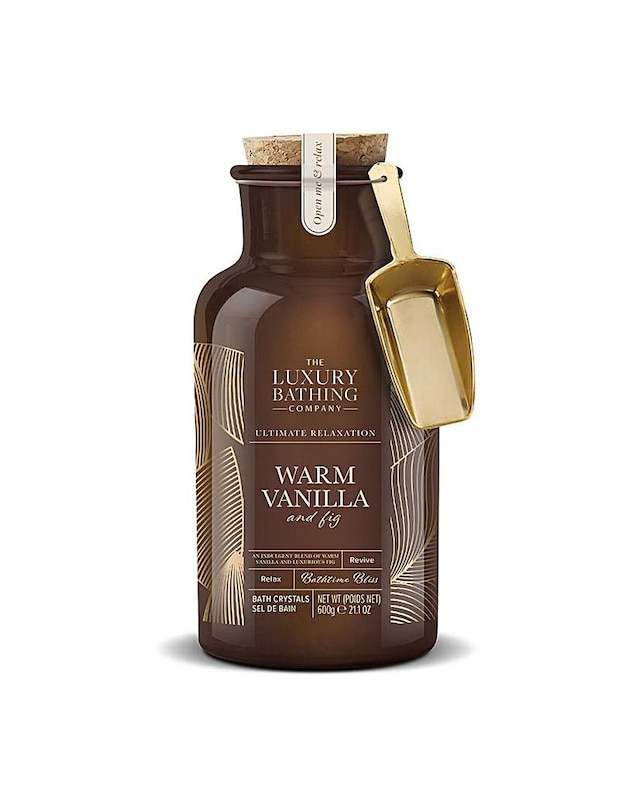 The Luxury Bathing Company Bath Crystals - Warm Vanilla & Fig