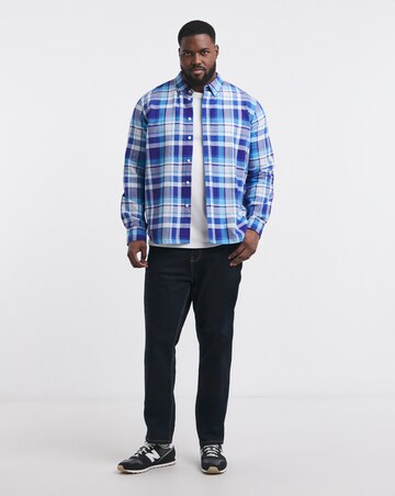 Long Sleeve Oxford Check Shirt
